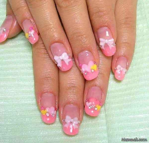 طراحی ناخن برجسته